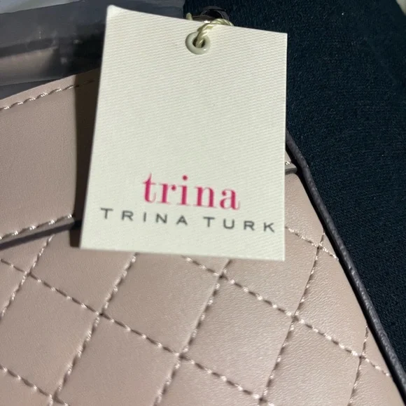 Trina Turk Color Cashmere Quilted Crossbody Bag NWT - Picture 4 of 8